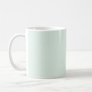 De Café Caneca Verde Menta Pálido Sólido