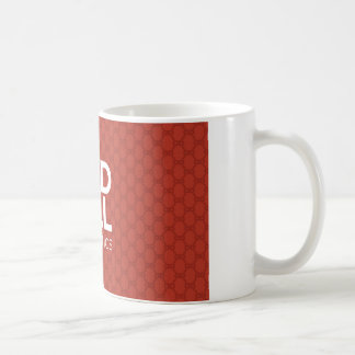 De Café Caneca vermelha da analítica do comprimido