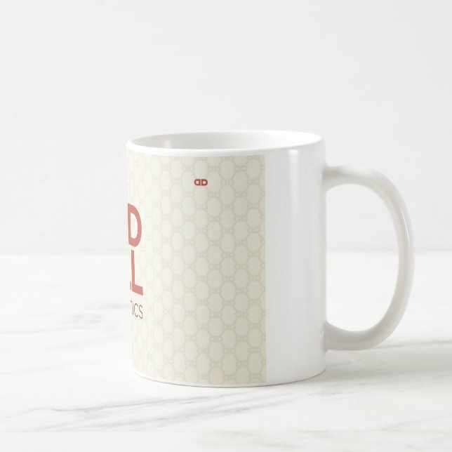 De Café Caneca vermelha da analítica do comprimido (Tan) (Direita)
