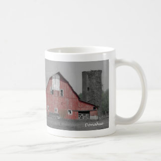 De Café Caneca vermelha do celeiro
