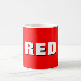 De Café Caneca VERMELHA – Ousada, Brilhante e Inconfundive