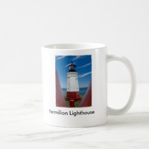 De Café Caneca Vermilion do farol