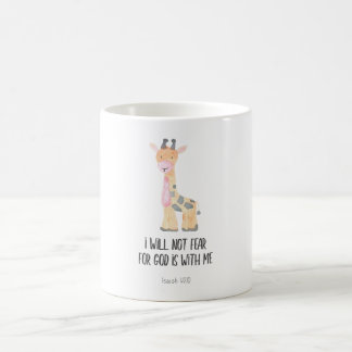 De Café Caneca Versículo Bíblico Infantil Safari Animal Nã