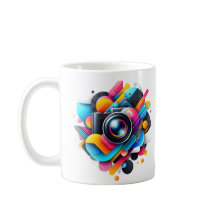 Caneca vibrante e dinâmica