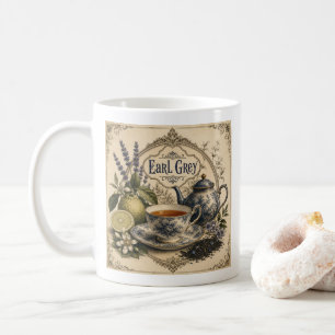 De Café caneca victoriana earl grey