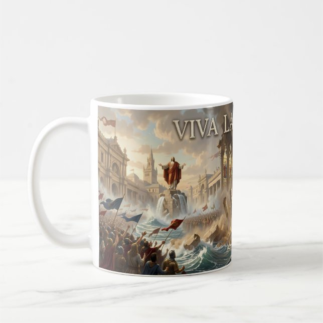 De Café Caneca Viva La Vida Espírito Épico (Esquerda)