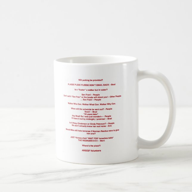 De Café Caneca voluntária do engodo SF do assediador do (Direita)