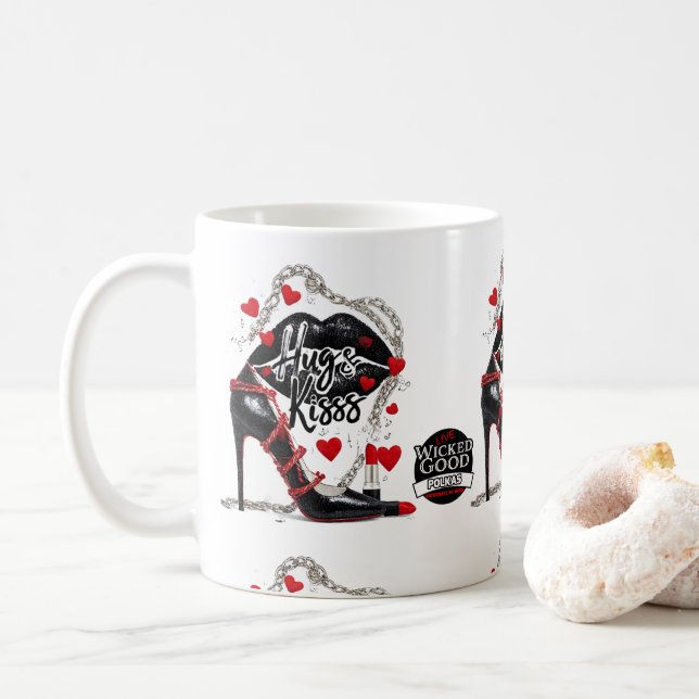 De Café Caneca Wicked Polka Radio Abraços e Beijos (Com Donut)