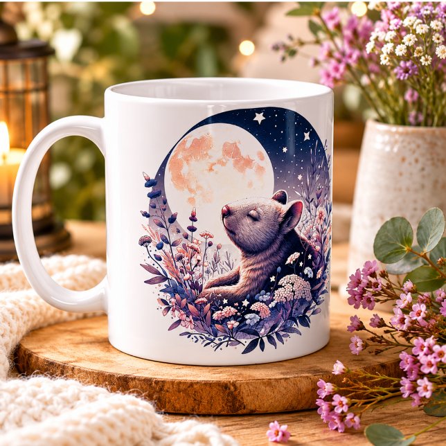 De Café Caneca Wombat Wonderland (Wombat Wonderland Mug” Coffee Mug)