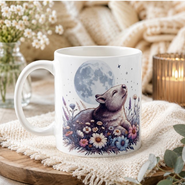 De Café Caneca Wombat Wonderland (Wombat Wonderland Mug” Coffee Mug)