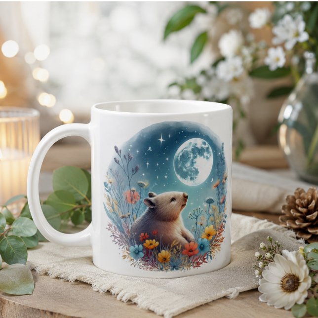 De Café Caneca Wombat Wonderland (Wombat Wonderland Mug” Coffee Mug)