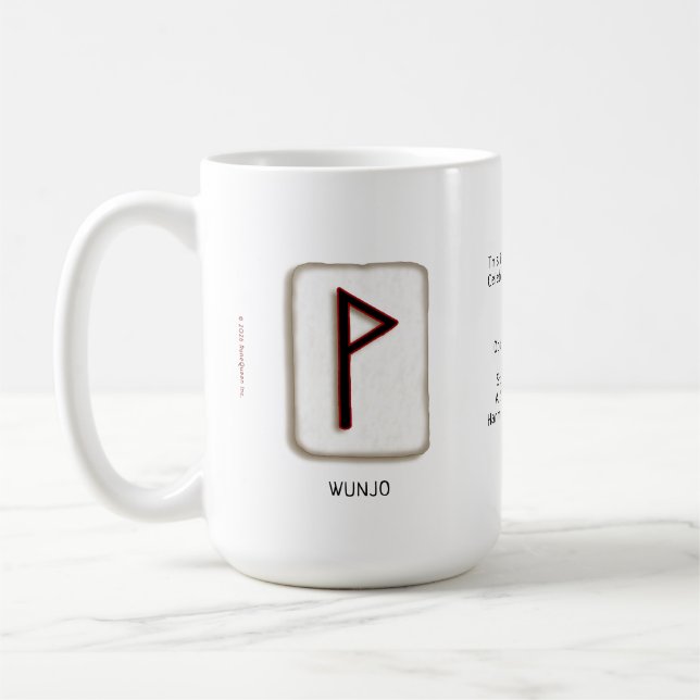 De Café Caneca Wunjo RuneStone 425ml (Esquerda)