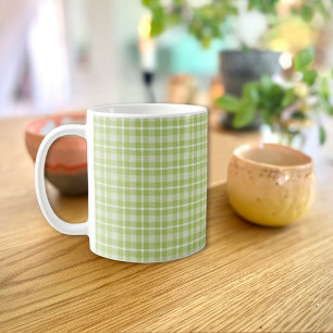 De Café Caneca Xadrez Verde