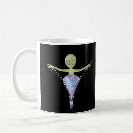 De Café Caneca Zipper Alien