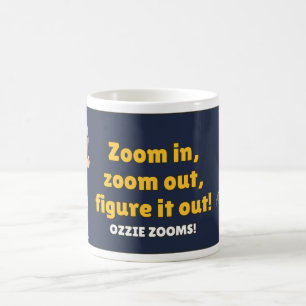 De Café Caneca Zoom In Zoom Out Figure It Out - Crianças C