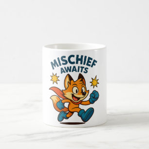 De Café Caneca ZorroZo 11 oz Cerâmica W-PT ZLE