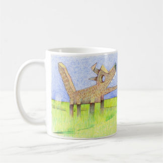 De Café cão + caneca do coelho