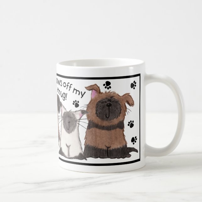 De Café Cão Na Caneca (Direita)