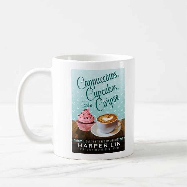 De Café Cappuccinos, cupcakes, e uma caneca do cadáver (Esquerda)