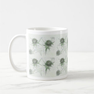 De Café Cardo verde ... caneca