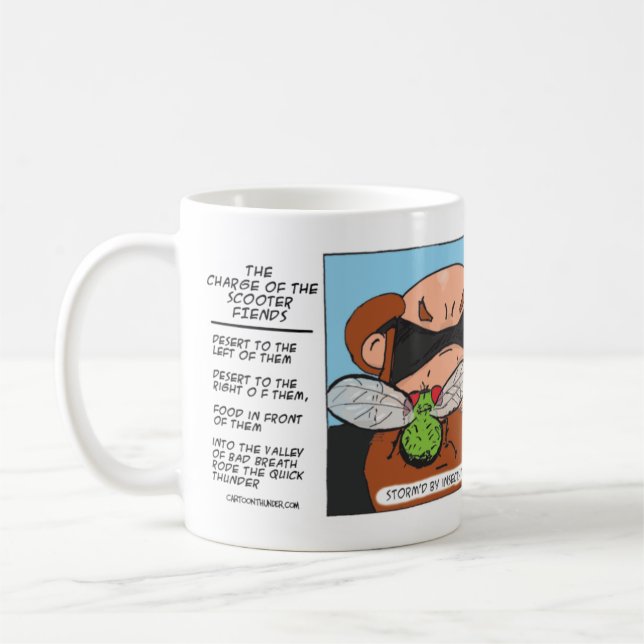 De Café Carga da caneca dos diabos do patinete (Esquerda)