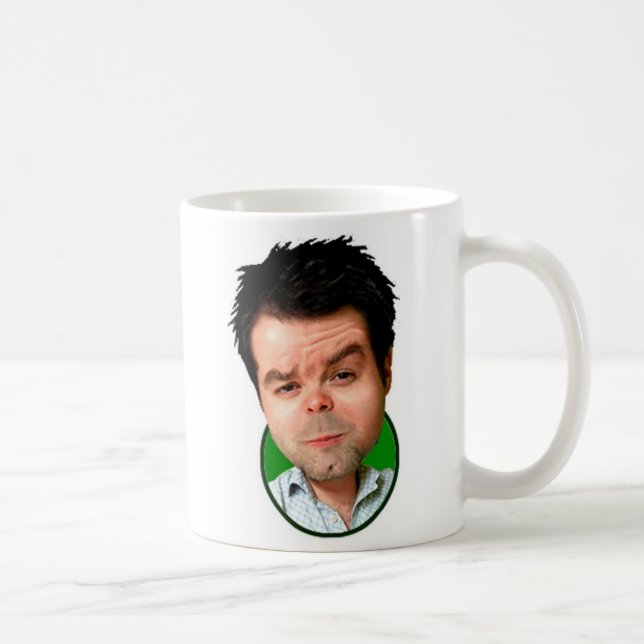 De Café caricatura 3D da caneca (Direita)