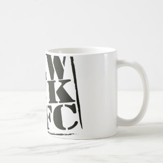 De Café Carimbado acima da caneca