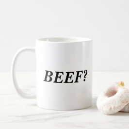 De Café CARNE? caneca da palavra