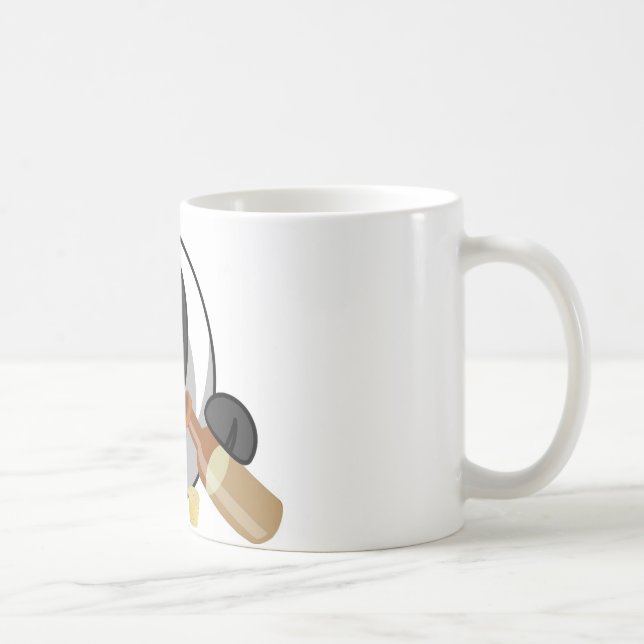 De Café Carneiros bêbedos - caneca engraçada (Direita)