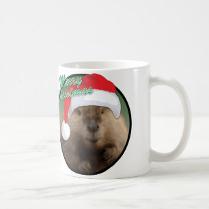 De Café Castor do Natal - branco caneca branca clássica d