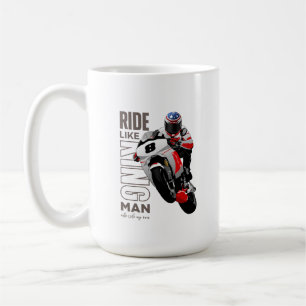 De Café Cavalgue Como um Rei Caneca Clássica 15#