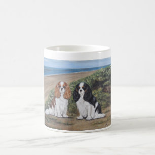 De Café "Cavaliers caneca na praia"