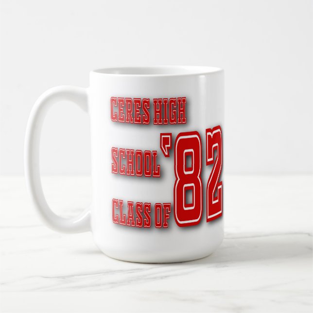 De Café Ceres Segundo grau 82-15 oz. Caneca (Esquerda)