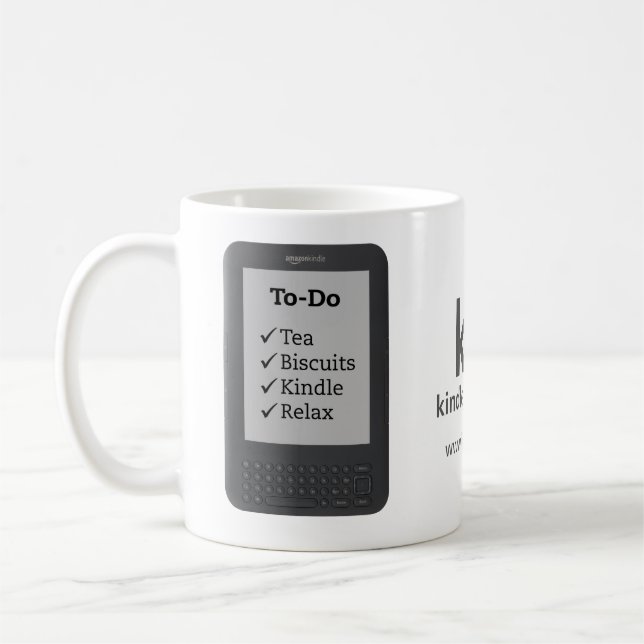 De Café Chá & biscoitos - inflame a caneca do teclado (Esquerda)