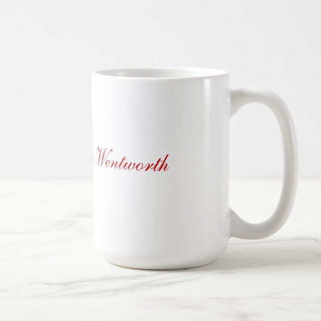 De Café Chá com a caneca do capitão Wentworth (Direita)