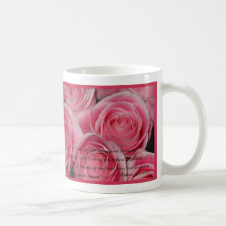 De Café Chá dos rosas, St.Therese, caneca