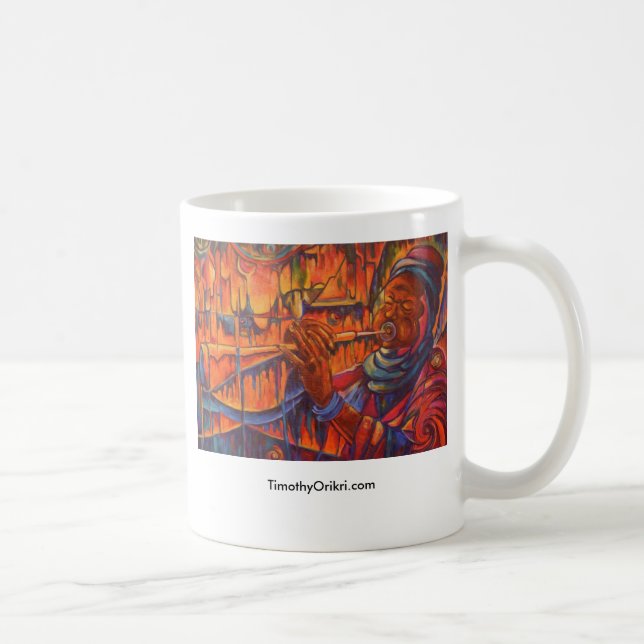 De Café Chamada à oração - caneca (Direita)