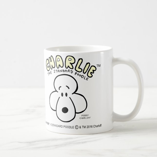 De Café Charlie a caneca da caniche padrão (Direita)