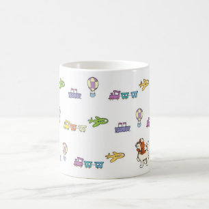 De Café Charlie os Cavalier viaja a caneca do mundo