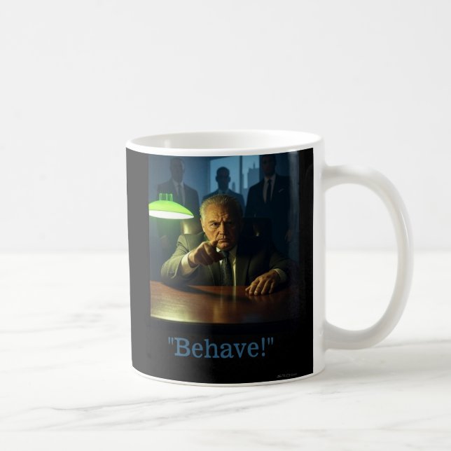 De Café Chefe se comporte com caneca esquerda (Direita)