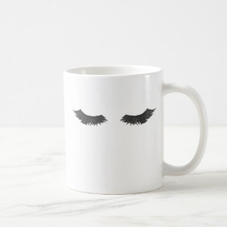 De Café Chicotes caneca, caneca das pestanas, presente da