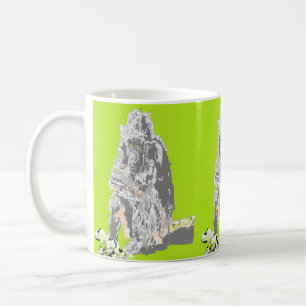 De Café Chimpanzé Caneca