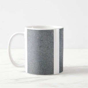 De Café Cinza e caneca branca esmaltada