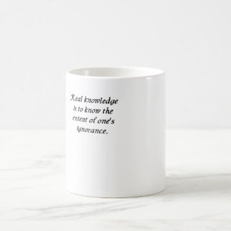 De Café Citação confusa 13 - caneca do conhecimento