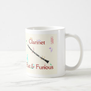 De Café Clarinete:  Caneca rápida & furioso
