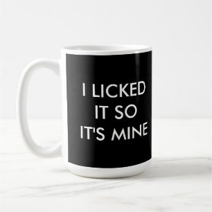 De Café CLIQUEI-O E É A MINHA caneca preta.