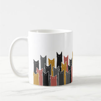 De Café Clowder da caneca dos gatos
