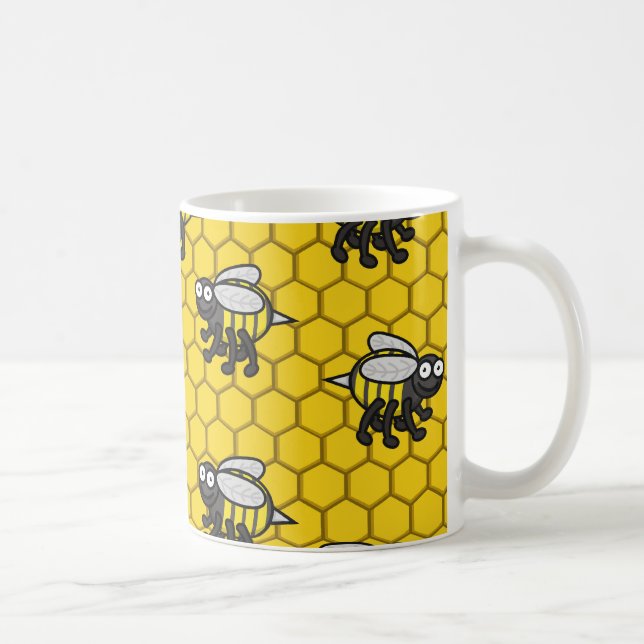 De Café Coberto na caneca 2 das abelhas (Direita)