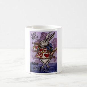 De Café COELHO BRANCO Alice na caneca do país das