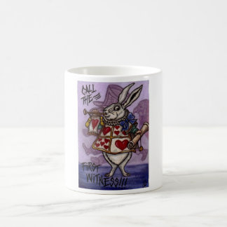 De Café COELHO BRANCO Alice na caneca do país das